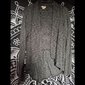 Basic high low cardigan